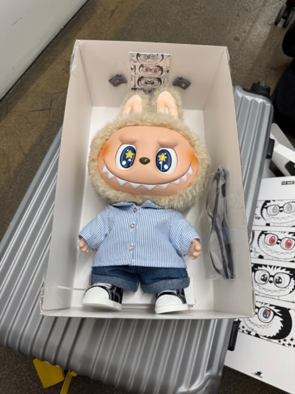 Pop Mart The Monsters Flip With Me Labubu Vinyl Plush Doll